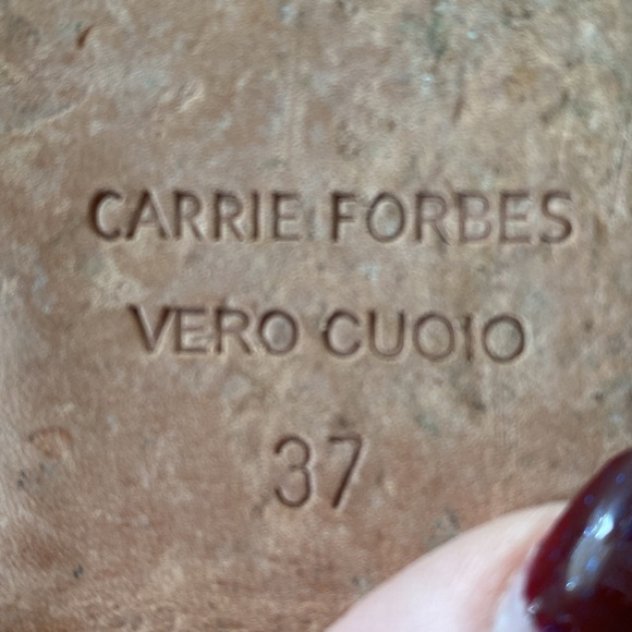 CARRIE FORBES Naima Raffia Slides - Picture 3 of 4